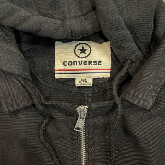 Converse Full Zip jacket with hood - Size XL - Picture 3 of 4